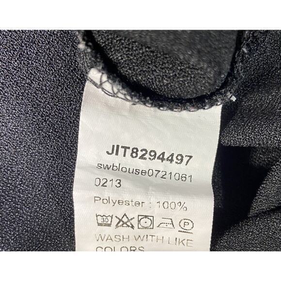 Shein Curve Women's Top Curvy Sleeveless Black Blouse Round Neck‎ Size 3XL - Picture 6 of 10